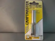 Router Bit- 16mm STRAIGHT BIT 1/2shk CRAFTMASTER Mfg in NZ. 65% OFF