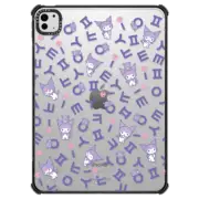 iPad Pro 11-inch (M4) iPad Impact Case Kuromi Dosan Hangul Medley Tablet Case (Dosan Retail Exclusive)