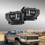 Base Model For 2014-2021 Toyota Tundra G2 Projector Headlights Replcement Black (for: Toyota)