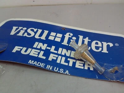 Visu In Line Fuel Filter Part Number 15-1912