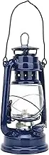 Hurricane Oil Lamp,Hurricane Lamps Vintage Lantern Lights Burning Lantern Retro Kerosene Lamps Classic Oil Lamp Table Lanterns, Vintage Kerosene Lamp for Home, Garden (Blue)