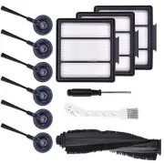 Roller Brush Filters Kit For Shark ION Robot RV700_N RV720_N RV750_N Vacuum Part