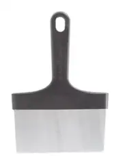 Blackstone, 6 Inch Scraping Blade ,Black Handle, Griddle Scraper , Grill Cleaner