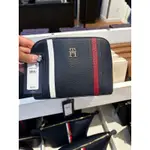 TOMMY HILFIGER LOGO 貝殼收納小包 化妝包 手拿包 手提包 小方包 化妝包 手拿小包 收納包