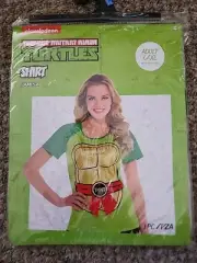 Teenage Mutant Ninja Turtles Adult L/XL Shirt Raphael Halloween Dress Up