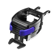 Universal 2 in 1 Bottle Cup Car Mount Air Vent Phone Holder Stand for iPhone Xiaomi Huawei Nubia BLUE COLOR