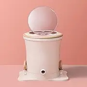 Non-Electric Manual Portable Dryer Machine, Household Products Mini Hand Crank Washing Machine Dehydrator for Camping, Dorm, Apartments, Delicate