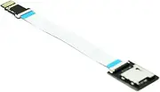 Sintech Micro SD SDXC II Male to Female Extension Card with 9CM Flex Cable,Support SD/SDHC/SDXC UHS-III UHS-3 V60 V90