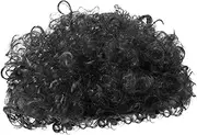 minkissy Colored Wig White Shams Color Wigs Kids Outfits Curly Afro Wigs Clown Hair Wig Halloween Props Wig Performance Wig Hair for Cosplay Dress up Wig High Temperature Wire Child Photo