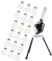 Ｓｉｍｈｏａ Automatic Badminton Serve Machine Badminton Launcher Sports Game Professional Badminton Ball Tosser for Self Play for Outdoor All Levels