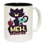 Meh Whatever Cat Mug Cup