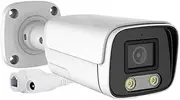 5MP Tuya POE IP Bullet Camera Outdoor Waterproof Color Night Vision 6MP CCTV Security Surveillance Camera 2 Way Audio(Camera no SD Card)