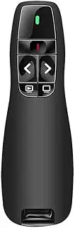 Wireless Remote Presentation Clicker, Laser Pointer Clicker Slide Advancer, PPT Remote Controller Clicker