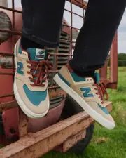 [New Balance] New Balance Men's 574 Shoes in Tan/Sage Size 8 8 Tan/Sage
