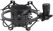 UPKOCH Durable Adjustable Microphone Stand Mic Holder with Mounting Support for Broadcasting Studios Video Production and Live Streaming