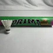 Prima Badminton Real Feather Shuttlecocks Practice Quality One Dozen