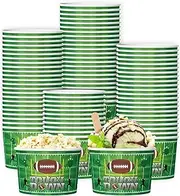50 Pcs Football Bowls Football Snack Bowl 9 oz Football Theme Snack Cups Sports Party Chili Bowls Touchdown Paper Cups Football Birthday Party Decorations Football Party Supplies Tailgate Party Decor