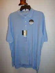 Croft & Barrow Performance Polo Size Large NWT Blue