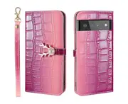For Google Pixel 6 Pro Cover Wallet - Purple