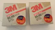 NEW Set of 2 Old Stock 3M High Density DS,HD Diskettes, Macintosh Formatted