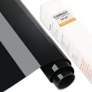 Iron on Heat Transfer Vinyl Roll HTV 12''x5'Black