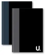A4 Hardback Lined Notebook Note Pad Stationary Ruled Paper School College NEW