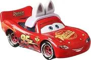 Disney and Pixar Cars Lightning McQueen as Easter Buggy, Miniature, Collectible Racecar Automobile Toys Based on Cars Movies, for Kids Age 3 and Older