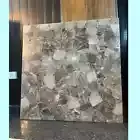 Smoky Quartz Stone Coffee Table Slab, Square Slab For Living Room Furniture