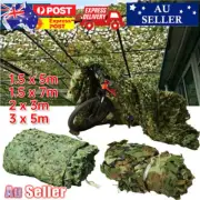 Shooting Camouflage Woodland Camo Netting Hunting Hide Army Camping Net 2/3/5/7m