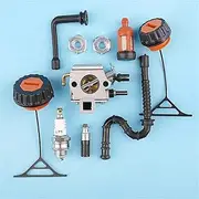 Carburetor Fuel Oil Filter Cap Kit For Stihl 034 036 MS340 MS360 MS 360 Pro 034AV Chainsaw Zama Carb C3A-S31A 1125 120 0651