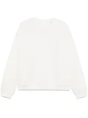 [FRAME x Ritz Paris] logo-embroidered sweatshirt S White