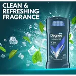 DEGREE 72H ADVANCED COOL RUSH DEODORANT 76G 美國男性體香膏 急速清涼