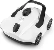Automatic Cordless Pool Robotic Vacuum Cleaner, Pool Underwater Vacuum Cleaners,Self-Parking,Lasts 130 Mins and 100㎡,Fast Charging,for Above/In-Ground Pools