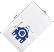 Replacement For Miele GN Vacuum 3D Airclean Dust Bags Classic C1 Complete C1 C2