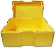 Empty Canadian Monster Box - Fits 500 1 oz Silver Coins (not Included) – Premium Storage Yellow Box - Solution for Collectors