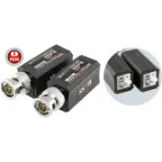 DOSS BVB4100PHD Push Pin BNC HD Video Balun Mini Passive Tool-Less Push Pin