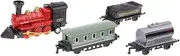 Mini Toy Diecast Pull Back Train Model