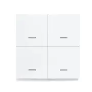 Tuya Smart ZigBee3.0 Switch 4 Gangs Scenario 12 Scenes Switch Push Button Controller Support Home Assistant Zigbee3.0 Ga