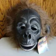 Vintage Don Post Studios Ape Evil Gorilla Mask Adult W/ Tags 2005 6779590