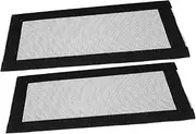 HORIALENCE 2pcs Backseat Air Vent Cover Tailored Fit Rear Seat Air Condition Outlet Protector Dust Prevention Easy Installation for Elegant Design for Car Interior