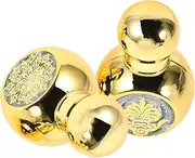 VALICLUD 15ml Essential Oil Roller Bottles Portable Perfume Roller Balls Reusable Glass Travel Containers 2 Pack