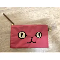 在飛比找蝦皮購物優惠-全新正品 LONGCHAMP MIAOU 貓咪刺繡手拿萬用收