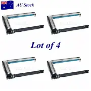 4pcs 727695-001 For HP/HPE 2.5" SFF SAS NVME DL360 G10 Gen 10 Server Caddy Tray