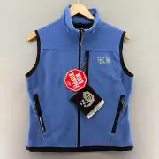 Mountain Hard Wear Windstopper Vest Womens Size 8 Blue Fleece Hiking New W Tags