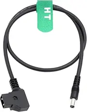 HangTon D-tap to DC Barrel 5.5 2.1mm Power Cable for SmallHD Atomos Ninja Shogun 7 Inferno Flame LILLIPUT Monitor V-Mount 60cm