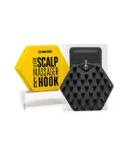 Scalp Massager & Hook - Charcoal