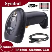 Symbol LS4208-SR20007ZZR 1D Laser Handheld Barcode Scanner Imager w USB Cable