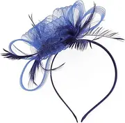 [LIFKOME] Vintage Fascinator Headband Hair Accessory for Tea Party Wedding Prom Banquet Elegant Mesh Design with Craftsmanship for Special Occasions