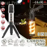 3 in 1 Rechargeable Led Camping Light Mosquito Repeller Lantern Lamp Device New