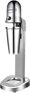 Classic Milkshake Maker Commercial Drink Mixer 2 Speeds Electric Milk Shaker Machine Stainless Steel Drink Cocktail Mixers for Bar and Restaurant Cocktail Shaker 18,000 Rev/Min Capacity 1000 Ml
